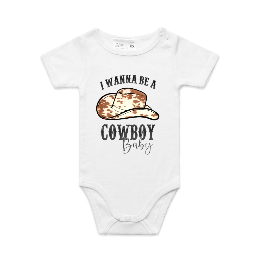 Cowboy onesies best sale