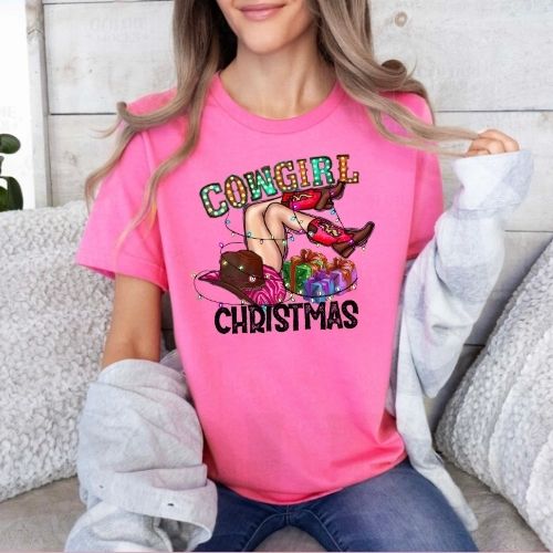 Cowgirl Christmas Tee