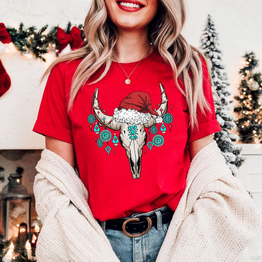 Longhorn Christmas Tee