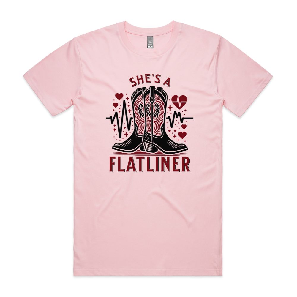 She's a Flatliner Tee