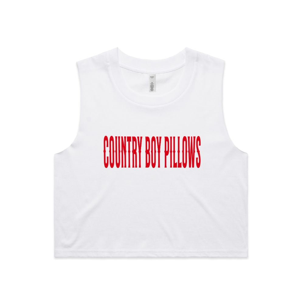 Pick Your Pillows Cropped Tank