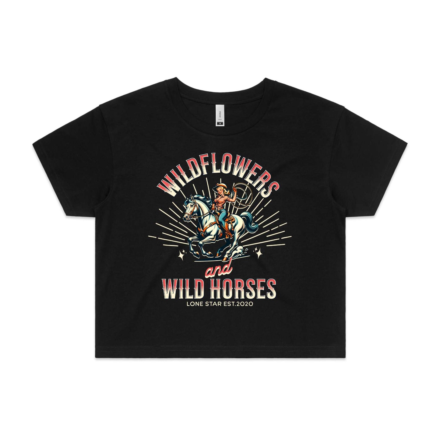 Wildflowers and Wild Horses Crop