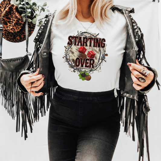 Starting Over Tee