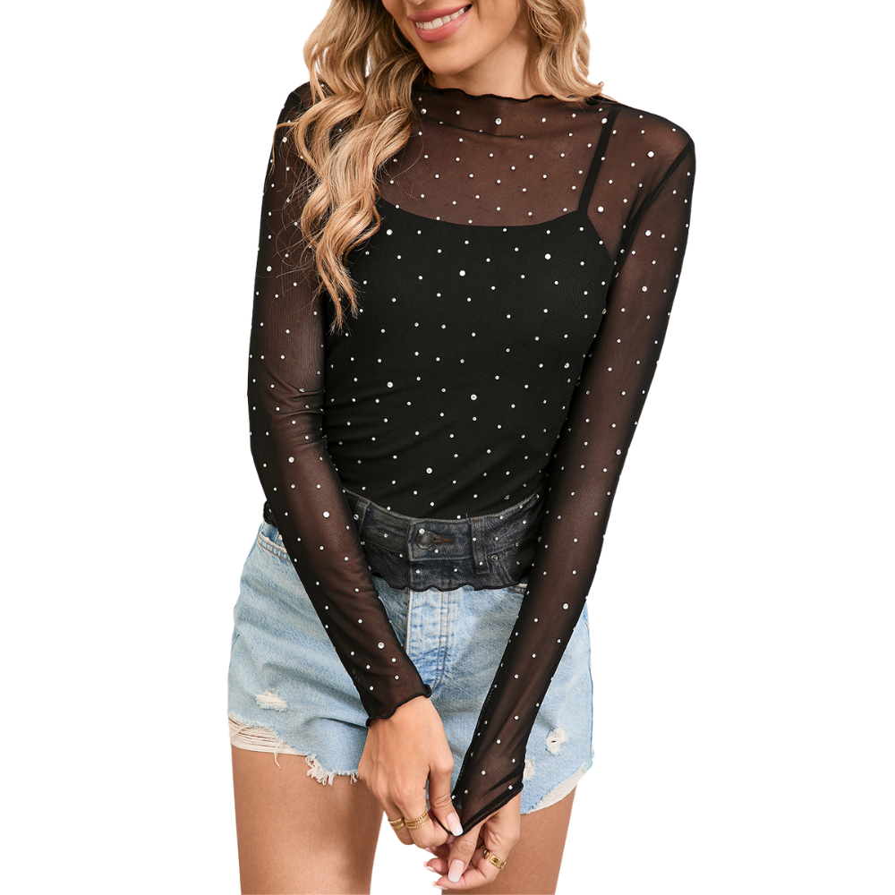 Rhinestone Dreams Top