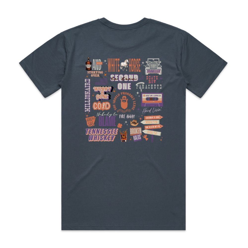 Chris Stapleton Set List Tee