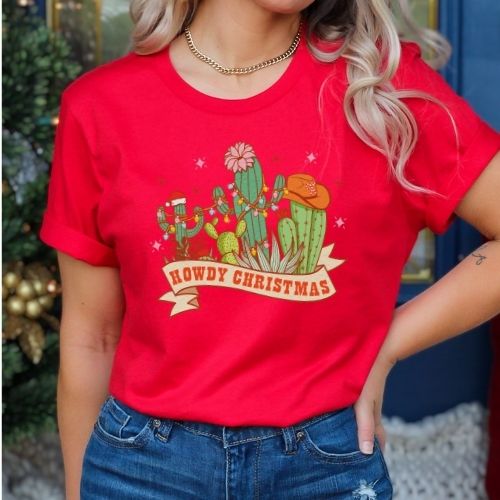 Howdy Christmas Tee