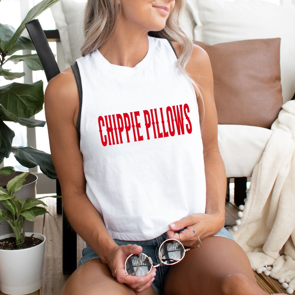 Pick Your Pillows Cropped Tank