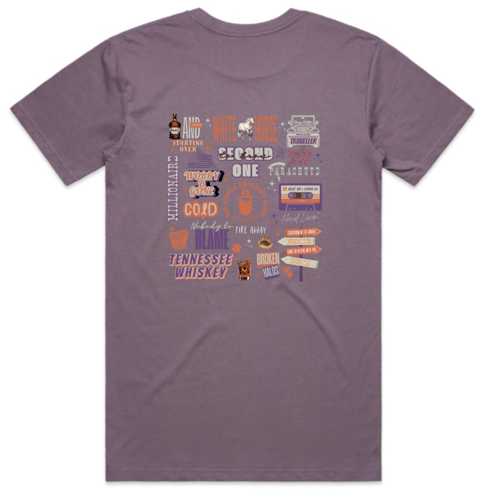 Chris Stapleton Set List Tee