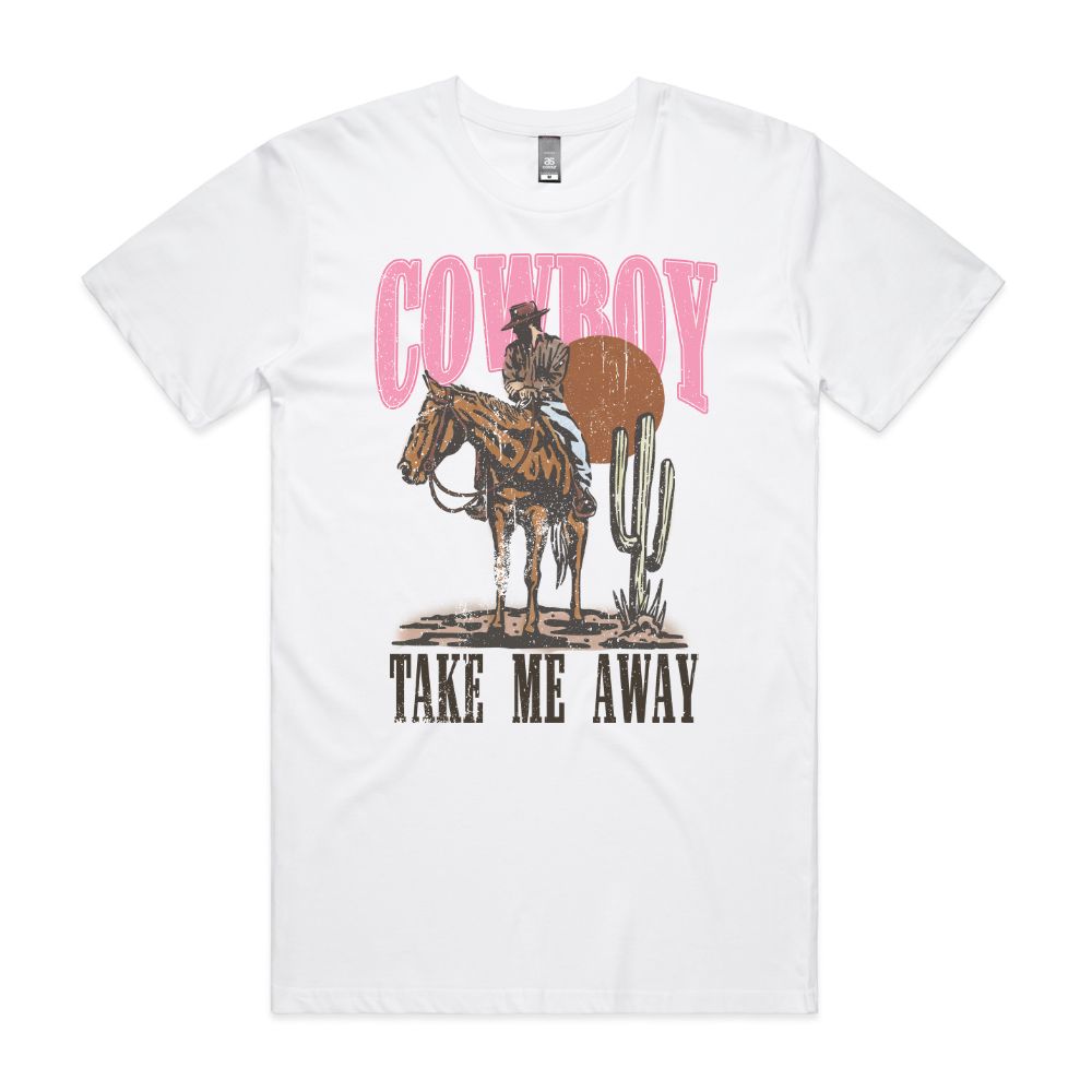 Amarillo Cowboy Take Me Away Tee