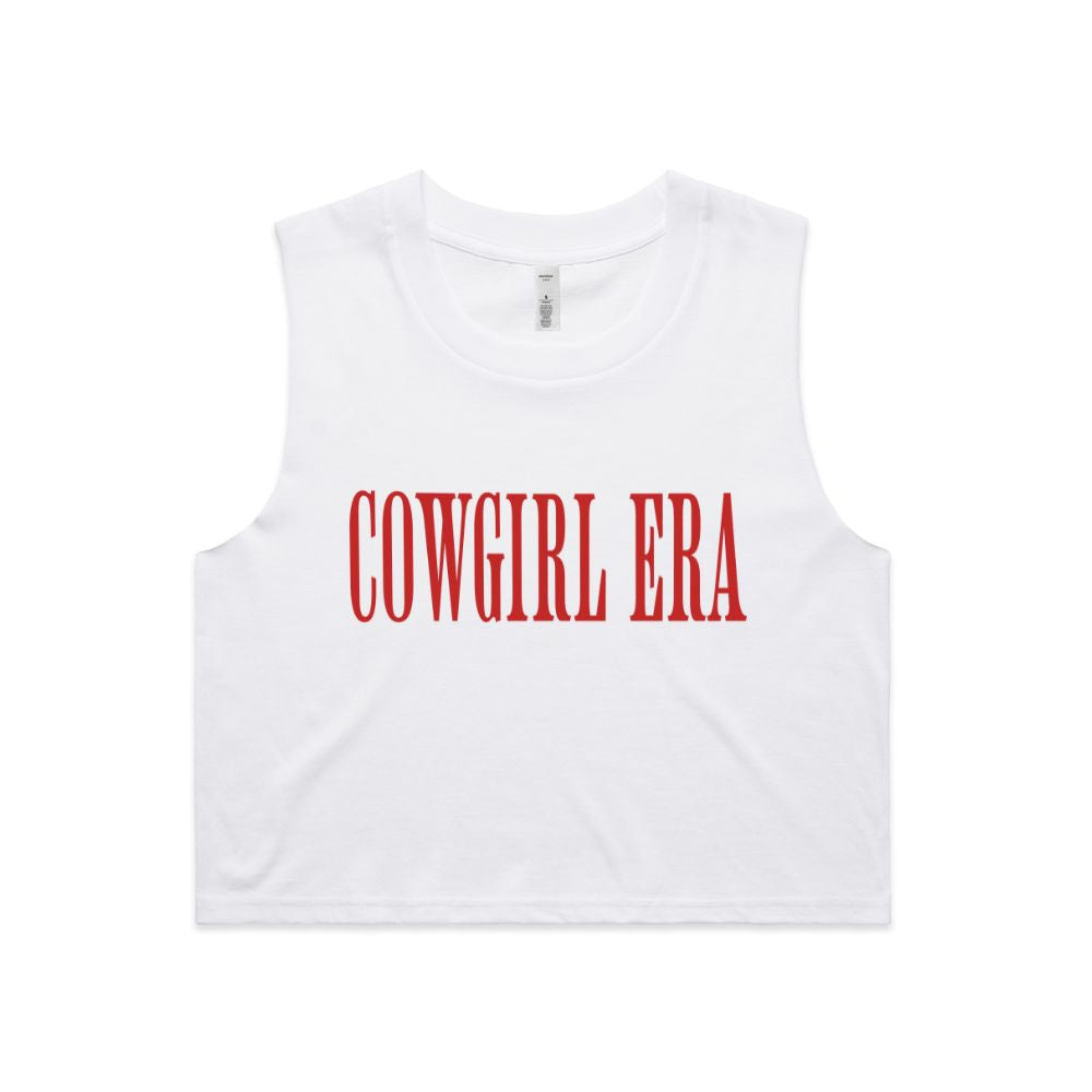 Cowgirl Era Cropped Tank