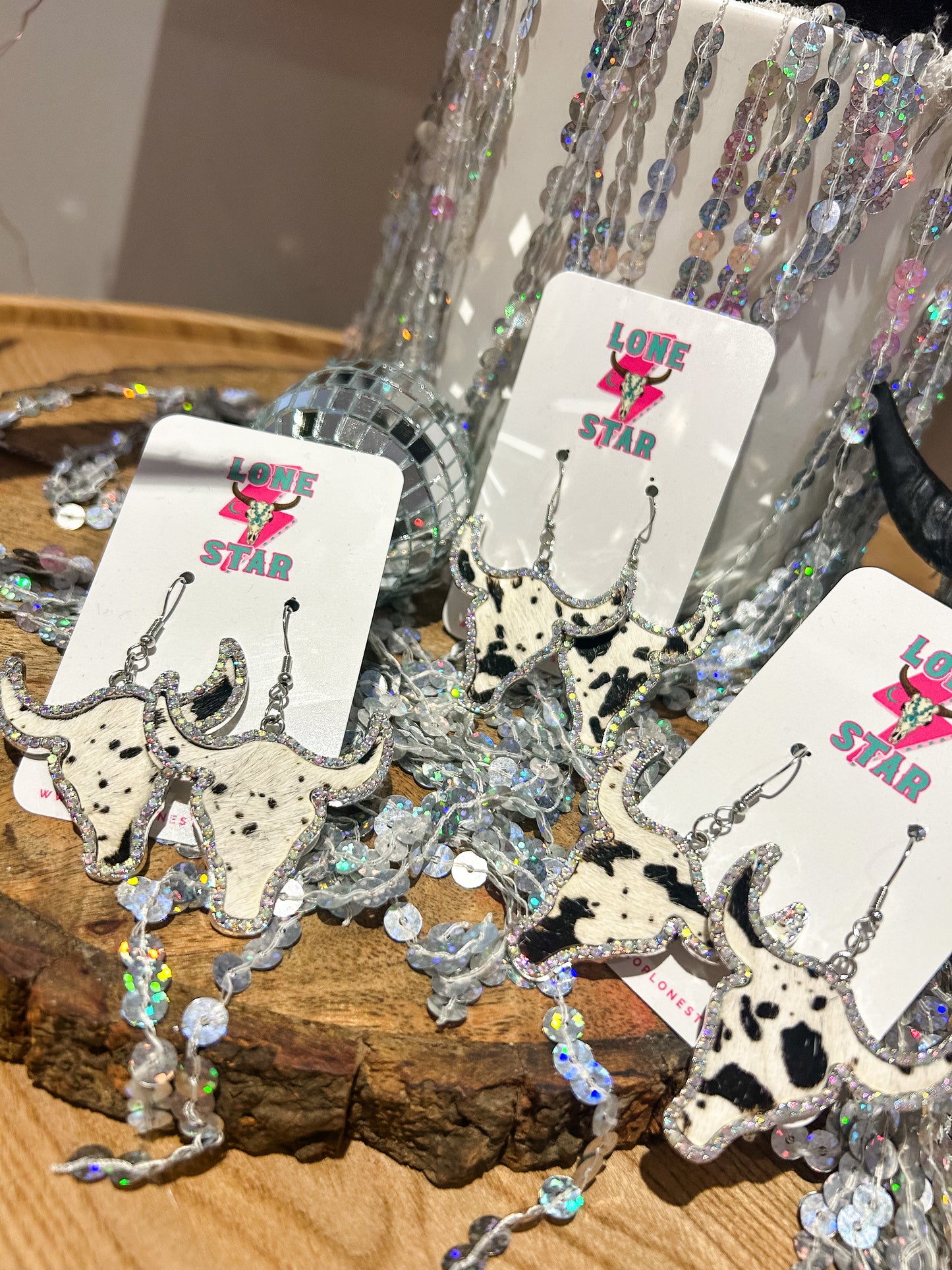 Rhinestone Cowgirl Dangles