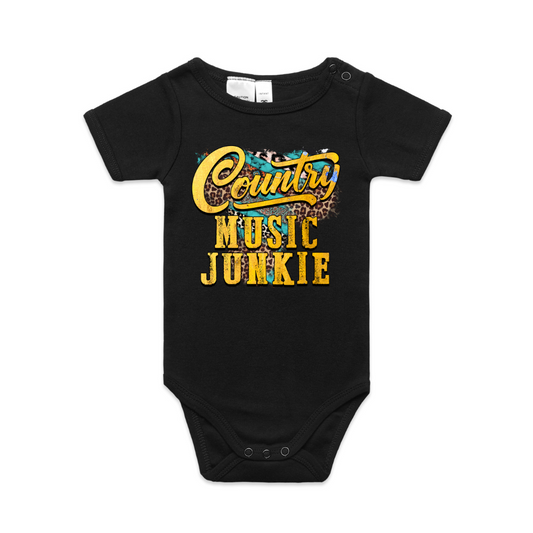 Country Music Junkie Onesie